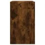 Armario de pared madera de ingeniería roble ahumado 75x35x60 cm by , Shelves and shelves - Ref: Foro24-848427, Price: 66,14 €...