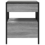 Mesa de centro con Infinity LED gris Sonoma 40x40x51 cm von , Couchtisch - Ref: Foro24-847720, Preis: 90,53 €, Rabatt: %