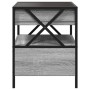 Mesa de centro con Infinity LED gris Sonoma 40x40x51 cm von , Couchtisch - Ref: Foro24-847720, Preis: 90,53 €, Rabatt: %