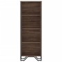 Estantería de madera de ingeniería marrón roble 50x31x137,5 cm von , Bücherregale und Regale - Ref: Foro24-848613, Preis: 62,...