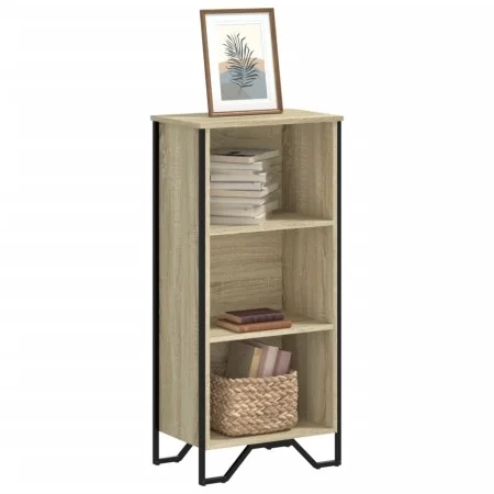 Estantería de madera de ingeniería roble Sonoma 50x31x106 cm de , Librerías y estanterías - Ref: Foro24-848605, Precio: 49,05...