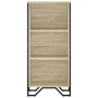 Estantería de madera de ingeniería roble Sonoma 50x31x106 cm von , Bücherregale und Regale - Ref: Foro24-848605, Preis: 49,67...