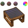 Mesa de centro con Infinity LED roble ahumado 50x53x30 cm by , Coffee table - Ref: Foro24-847627, Price: 75,63 €, Discount: %
