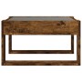 Mesa de centro con Infinity LED roble ahumado 50x53x30 cm by , Coffee table - Ref: Foro24-847627, Price: 75,63 €, Discount: %