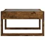 Mesa de centro con Infinity LED roble ahumado 50x53x30 cm by , Coffee table - Ref: Foro24-847627, Price: 74,57 €, Discount: %
