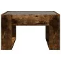 Mesa de centro con Infinity LED roble ahumado 50x53x30 cm by , Coffee table - Ref: Foro24-847627, Price: 74,57 €, Discount: %
