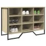 Zapatero de madera de ingeniería roble Sonoma 90x38x61,5 cm von , Schuhregale und Schuhorganisatoren - Ref: Foro24-848645, Pr...