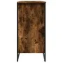 Zapatero de madera de ingeniería roble ahumado 80x38x78 cm de , Zapateros y organizadores de calzado - Ref: Foro24-848651, Pr...