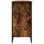 Zapatero de madera de ingeniería roble ahumado 80x38x78 cm by , Shoe racks and shoe organizers - Ref: Foro24-848651, Price: 7...