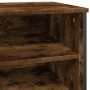 Zapatero de madera de ingeniería roble ahumado 80x38x78 cm by , Shoe racks and shoe organizers - Ref: Foro24-848651, Price: 7...