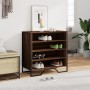 Zapatero de madera de ingeniería marrón roble 80x38x78 cm by , Shoe racks and shoe organizers - Ref: Foro24-848653, Price: 66...