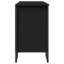 Armario de lavabo de baño madera ingeniería negro 91x35x60 cm by , Bathroom furniture - Ref: Foro24-848664, Price: 105,92 €, ...