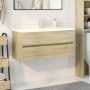 Badezimmermöbel-Set, 2-teilig, aus Keramik und Ingenieurholz von , Badezimmermöbel - Ref: Foro24-3307661, Preis: 301,46 €, Ra...