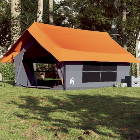 Wasserdichtes Zelt für 5 Personen in Grau und Orange. von , Zelte - Ref: Foro24-4009541, Preis: 196,52 €, Rabatt: %