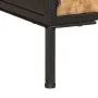 TV-Möbel aus massivem, grobem Mangoholz, 110x35x40 cm. von , CD- und DVD-Speicher - Ref: Foro24-376044, Preis: 206,64 €, Raba...