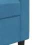 Juego de sofás con cojines 3 piezas terciopelo azul de , Sofás - Ref: Foro24-3278410, Precio: 578,94 €, Descuento: %