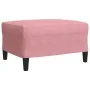 Juego de sofás con cojines 4 piezas terciopelo rosa by , Sofas - Ref: Foro24-3278444, Price: 782,35 €, Discount: %