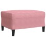 Juego de sofás con cojines 4 piezas terciopelo rosa by , Sofas - Ref: Foro24-3278444, Price: 796,93 €, Discount: %