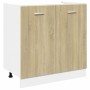 Küchenmöbel-Set, 8-teilig, aus Sonoma-Eichen-Ingenieurholz. von , Küchenschränke - Ref: Foro24-3307656, Preis: 493,20 €, Raba...