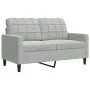 Juego de sofás con cojines 4 piezas terciopelo gris claro by , Sofas - Ref: Foro24-3278361, Price: 619,28 €, Discount: %
