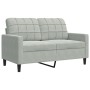 Juego de sofás con cojines 4 piezas terciopelo gris claro by , Sofas - Ref: Foro24-3278361, Price: 618,37 €, Discount: %