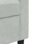Juego de sofás con cojines 4 piezas terciopelo gris claro by , Sofas - Ref: Foro24-3278361, Price: 619,28 €, Discount: %