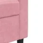 Juego de sofás con cojines 3 piezas terciopelo rosa by , Sofas - Ref: Foro24-3278404, Price: 598,14 €, Discount: %
