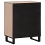 Aparador de madera maciza de mango 60x34x75 cm by , Lockers and storage cabinets - Ref: Foro24-377449, Price: 112,94 €, Disco...