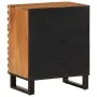 Massiver Akazienholz-Nachttisch 50x34x62 cm von , Nachttische - Ref: Foro24-377482, Preis: 100,81 €, Rabatt: %