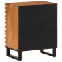 Mesita de noche madera maciza de acacia 50x34x62 cm de , Mesitas de noche - Ref: Foro24-377482, Precio: 100,73 €, Descuento: %