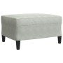 Juego de sofás con cojines 3 piezas terciopelo gris claro von , Sofas - Ref: Foro24-3278501, Preis: 549,85 €, Rabatt: %