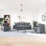 Juego de sofás con cojines 3 piezas terciopelo gris oscuro by , Sofas - Ref: Foro24-3278452, Price: 633,24 €, Discount: %