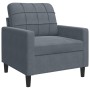 Juego de sofás con cojines 3 piezas terciopelo gris oscuro von , Sofas - Ref: Foro24-3278452, Preis: 611,87 €, Rabatt: %