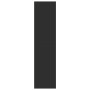 Armario de madera de ingeniería negro 30x50x200 cm by , Wardrobes - Ref: Foro24-3307739, Price: 127,97 €, Discount: %