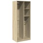 Ingenieurholzschrank Eiche Sonoma 80x50x200 cm von , Kleiderschränke - Ref: Foro24-3307758, Preis: 161,21 €, Rabatt: %