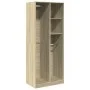 Ingenieurholzschrank Eiche Sonoma 80x50x200 cm von , Kleiderschränke - Ref: Foro24-3307758, Preis: 158,51 €, Rabatt: %