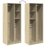 Ingenieurholzschrank Eiche Sonoma 80x50x200 cm von , Kleiderschränke - Ref: Foro24-3307758, Preis: 161,21 €, Rabatt: %