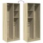 Ingenieurholzschrank Eiche Sonoma 80x50x200 cm von , Kleiderschränke - Ref: Foro24-3307758, Preis: 158,51 €, Rabatt: %