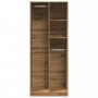 Handgefertigter Eichenholz-Schrank aus Ingenieurholz, 80x50x200 cm. von , Kleiderschränke - Ref: Foro24-3307764, Preis: 138,5...