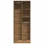 Handgefertigter Eichenholz-Schrank aus Ingenieurholz, 80x50x200 cm. von , Kleiderschränke - Ref: Foro24-3307764, Preis: 136,8...