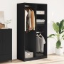 Schwarzer Sperrholzschrank 100x50x200 cm von , Kleiderschränke - Ref: Foro24-3307766, Preis: 190,30 €, Rabatt: %