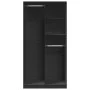 Schwarzer Sperrholzschrank 100x50x200 cm von , Kleiderschränke - Ref: Foro24-3307766, Preis: 187,02 €, Rabatt: %