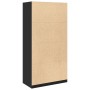 Schwarzer Sperrholzschrank 100x50x200 cm von , Kleiderschränke - Ref: Foro24-3307766, Preis: 190,30 €, Rabatt: %