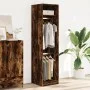 Rauchiger Eichen-Ingenieurholzschrank 50x50x200 cm von , Kleiderschränke - Ref: Foro24-3307787, Preis: 144,37 €, Rabatt: %