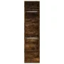 Rauchiger Eichen-Ingenieurholzschrank 50x50x200 cm von , Kleiderschränke - Ref: Foro24-3307787, Preis: 144,37 €, Rabatt: %