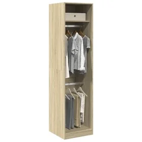 Schrank aus Eichenholz-Sperrholz, 50x50x200 cm. von , Kleiderschränke - Ref: Foro24-3307785, Preis: 126,63 €, Rabatt: %