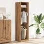 Armario de madera de ingeniería roble artesanal 50x50x200 cm de , Armarios roperos - Ref: Foro24-3307791, Precio: 120,01 €, D...