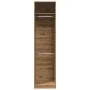 Armario de madera de ingeniería roble artesanal 50x50x200 cm de , Armarios roperos - Ref: Foro24-3307791, Precio: 120,01 €, D...