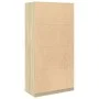 Armario madera contrachapada color roble Sonoma 100x50x200 cm de , Armarios roperos - Ref: Foro24-3307803, Precio: 172,81 €, ...