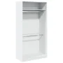Weißer Sperrholzschrank 100x50x200 cm von , Kleiderschränke - Ref: Foro24-3307801, Preis: 213,83 €, Rabatt: %